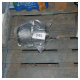winch cable on spindle