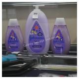3 johnsos lavender lotion & soaps (display)