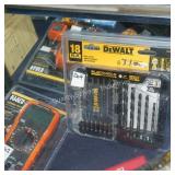 dewalt 18pc drill bit set (display)