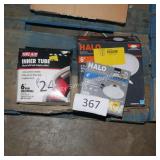 inner tube & 2 recessed light