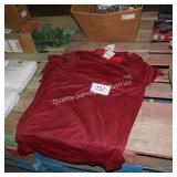 5 lg red shirts