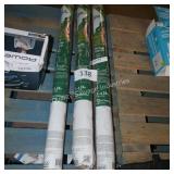 3 rolls burlap fabric