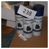 3 cans navy fabric paint