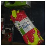 5pr coated work gloves sz lg (display)