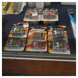 8pks energizer batteries (display)
