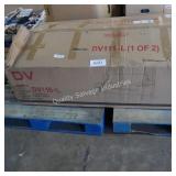 1 of 2 box loveseat
