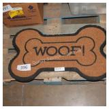 woof door mat