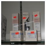 5 p:rem face products (display)