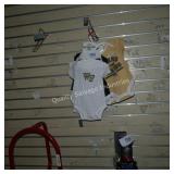 2/ 3pk 3-6m wolf pack onesies