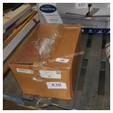 ctn of white sticky labels