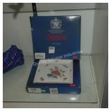 2 spode platters (display)