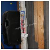 blk aluminum lamp post
