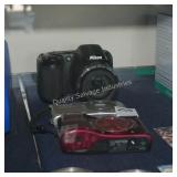 3 nikon cameras - parts only (display)