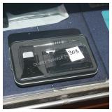 2 rossm mens metal wallets (display)