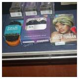 sleep turbin/hair care kit & palm brush (display)