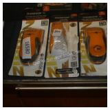 3 zircon stud finders (display)