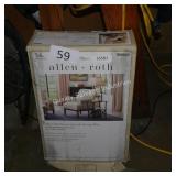 side table floor lamp w/storage
