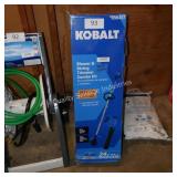 kobalt 24v blower/trimmer (batt/ch in office)