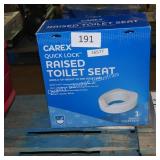 carex raised toilet seat