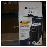 1/3hp sub. utility pump