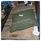 green accent pillow