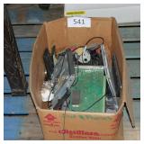 ctn of asst electronics (not tested)