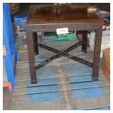 wooden coffee table