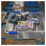 tote of asst DVDs