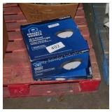 2 round light fixture