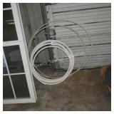 2 bundles of white/clear tubing