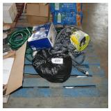 skid of water hoses