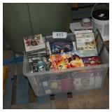 tote of asst DVDs