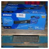 kobalt 24v blower (batt/ch in office)