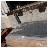 skid of vinyl hand spit shake sq ft