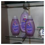 johnsons lavender baby wash/lotion (display)