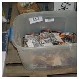 tote of asst batteries (in date)