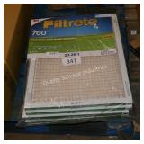 6- 20x25x1 air filters