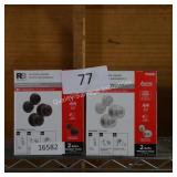 2-2pk door locks/knobs