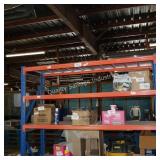 5 shelf metal rack (RACK & SHELVES ONLY)