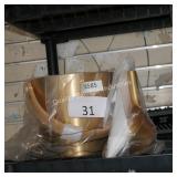 gold pot w/ ladle