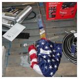 usa flag & pole