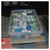 tote of bottles & sippy cups