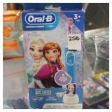 oral b frozen electric toolbrush set (display)