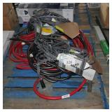 pallet of hoses