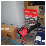 craftsman blower (works) battery in office NO