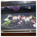 8 fishing lures (display)