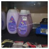 johnsons lavender bath soap & lotion (display)
