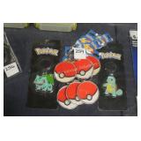 8 pokemon key chains (display)