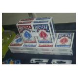 6/2pk bicycle plating cards (display)