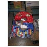 3 spiderman pinatas
